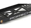 Podložka pod ŠPZ Porsche - sada 2ks